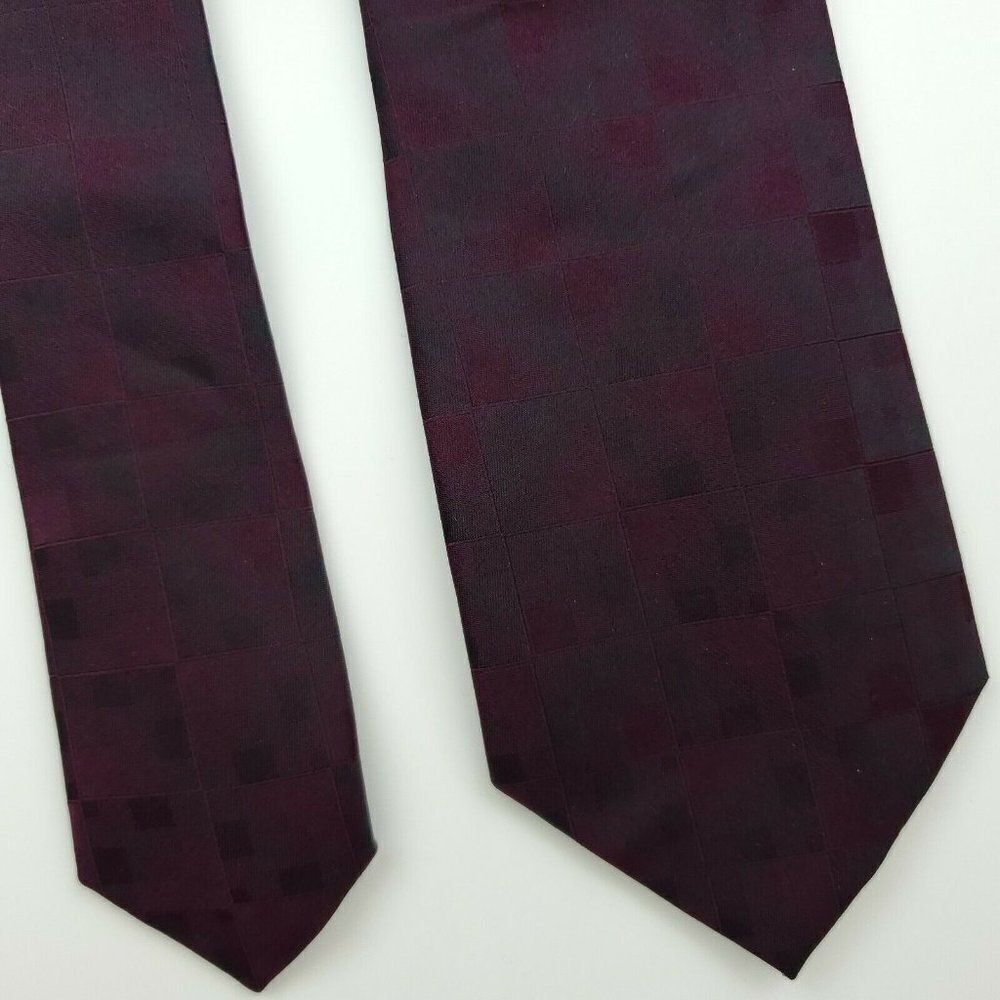 Marc Anthony Purple Skinny Silk Tie‎ 56 2 7/8